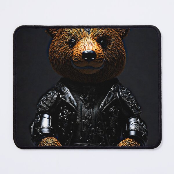 Item preview, "Graceful Elegance: The Majestic Bear in a Tailored Black Suit" designed and sold by Best-Art-32.