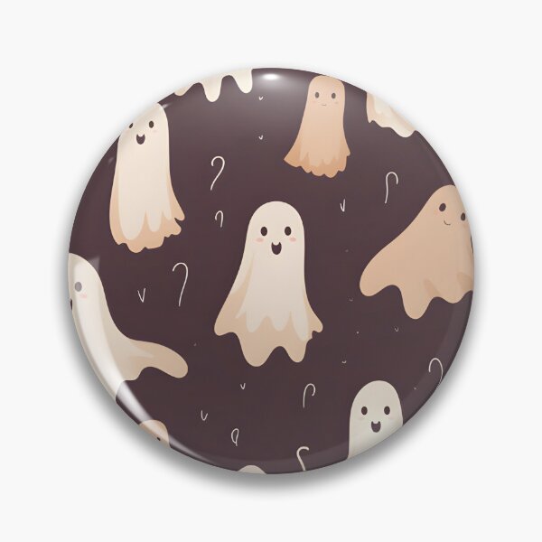 Item preview, Halloween ghost seamless background designed and sold by Witchanun Komutthong.