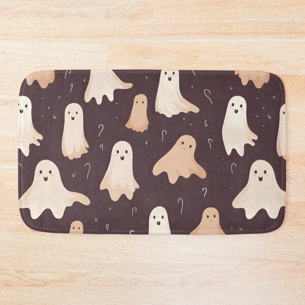 Item preview, Halloween ghost seamless background designed and sold by Witchanun Komutthong.