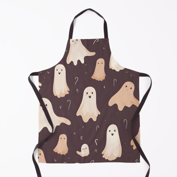 Item preview, Halloween ghost seamless background designed and sold by Witchanun Komutthong.