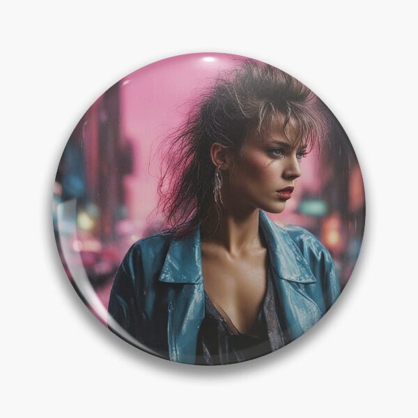Item preview, Cyberpunk woman in the rain designed and sold by FlyingAcehole.