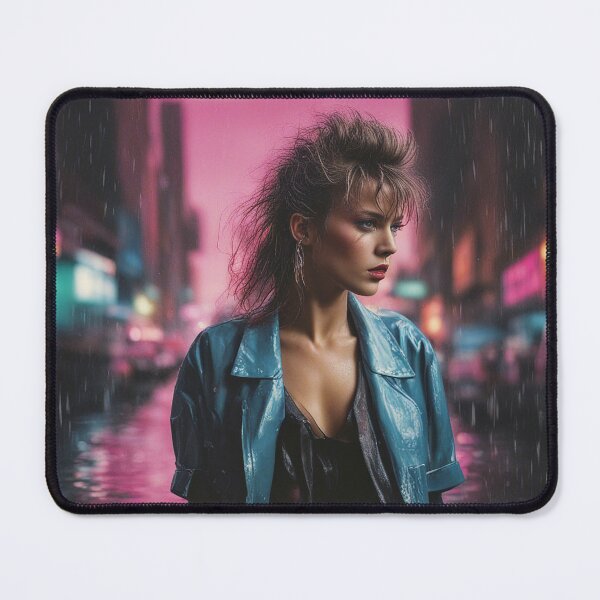 Item preview, Cyberpunk woman in the rain designed and sold by FlyingAcehole.