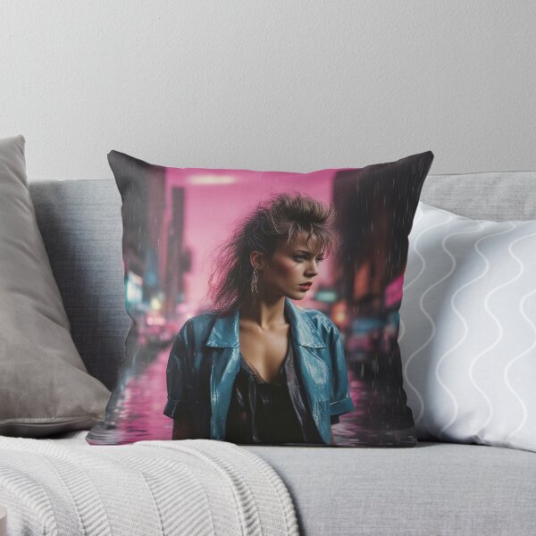 Item preview, Cyberpunk woman in the rain designed and sold by FlyingAcehole.
