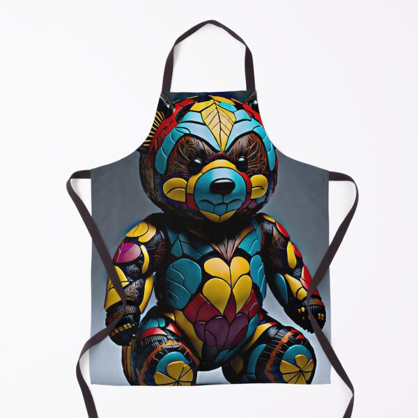 Item preview, "Bear Necessities: A Vividly Colored Full-Body Artwork Craft" designed and sold by Best-Art-32.