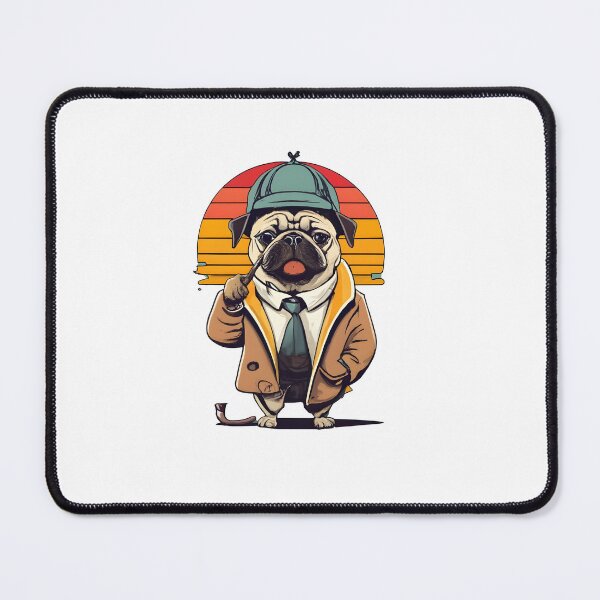 Item preview, Detective Bulldog designed and sold by ArtistriWear.