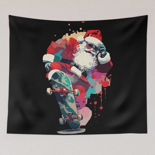 Item preview, Christmas Skateboarder designed and sold by limos.