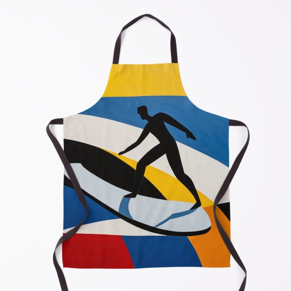 Artikelvorschau, Summer Surf De Stijl Mondrian inspiriert entworfen und verkauft von Anniko Art Studio.