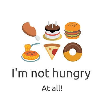 Artwork thumbnail, Not hungry by ValuesFirst