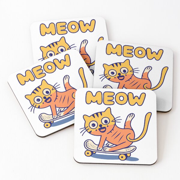 Item preview, Cat Skating Meow designed and sold by Coldhand34.