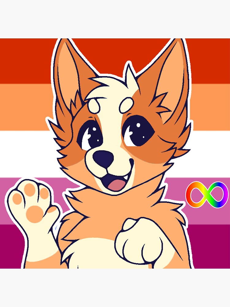 Trans Lesbian Pride Lolbit  Poster for Sale by Toribit