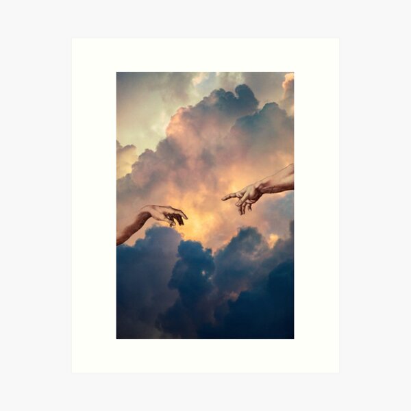 brokenness to beauty. Art Print