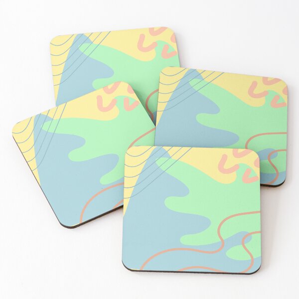 Item preview, Colorful lines in pastel, the feeling of spring as a pattern designed and sold by EllavonGnatz.