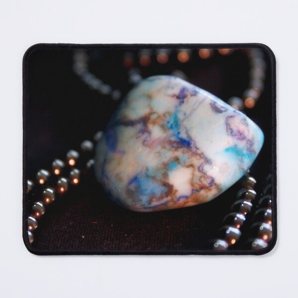 Item preview, Beads with blue stone designed and sold by Lee's Place.