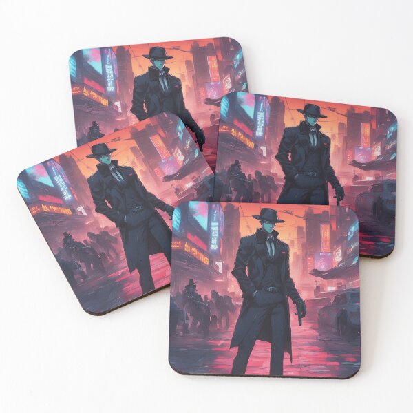 Item preview, Vampire in a cyberpoint city, ANIME STYLE designed and sold by FlyingAcehole.