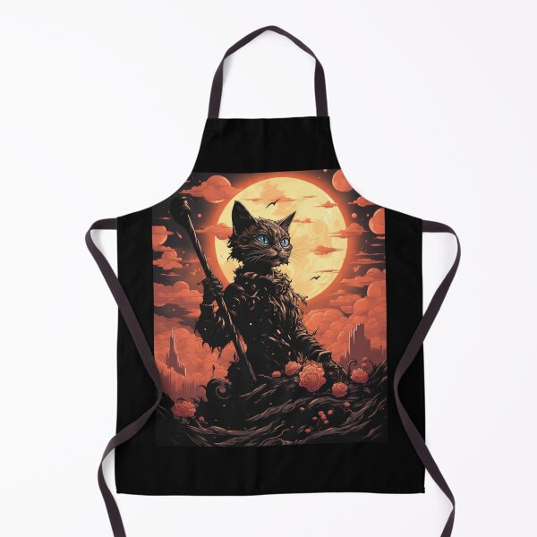 Item preview, Cat with staff designed and sold by HarriPaloma.