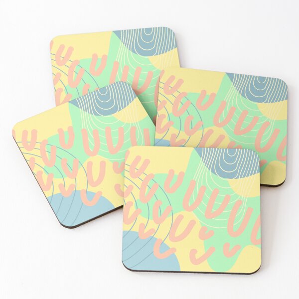 Item preview, Colorful lines in pastel, the feeling of spring as a pattern designed and sold by EllavonGnatz.