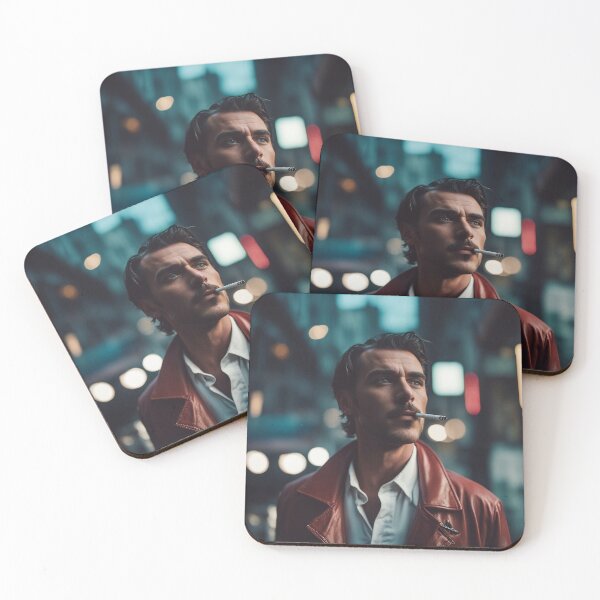 Item preview, 1980s guy with cigarette in mouth designed and sold by FlyingAcehole.