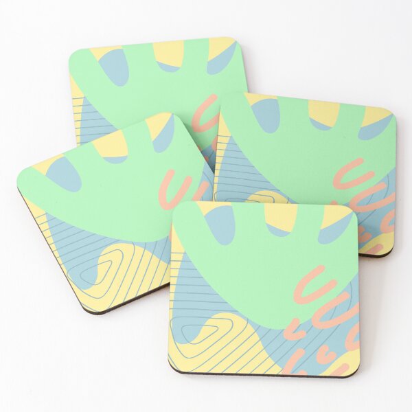 Item preview, Colorful lines in pastel, the feeling of spring as a pattern designed and sold by EllavonGnatz.