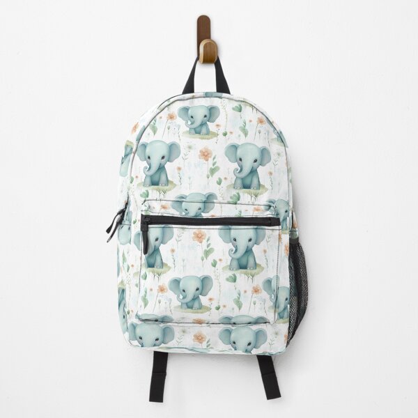 Item preview, Whimsical Elephant Parade: A Delightful Splash of Colors designed and sold by qoodesignstudio.