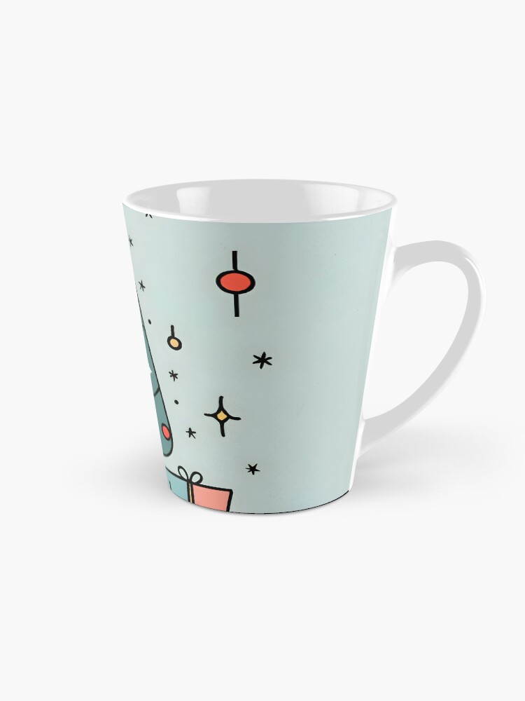 Thumbnail 1 of 4, Coffee Mug, Christmas Tree Minimalistic Drawing designed and sold by Patricks-Art.