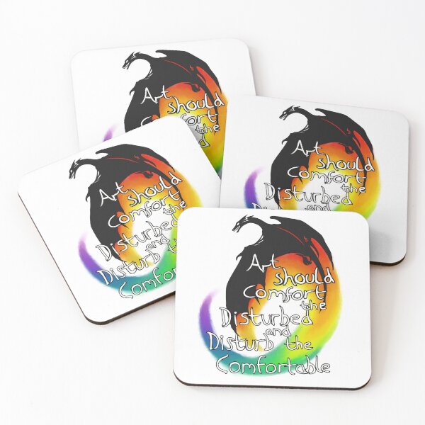 Item preview, Art should comfort the disturbed and disturb the comfortable designed and sold by LlGHT-BRlNGER.
