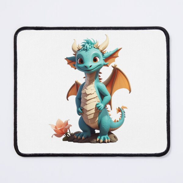 Item preview, Funny Friendly Cartoon Dragon designed and sold by cArtToonShop.