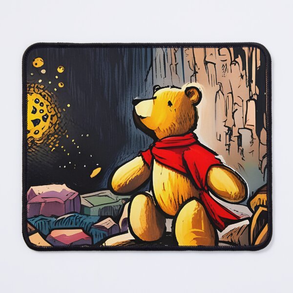 Item preview, Teddy exploring inside Fingal's cave designed and sold by Colin Bentham.
