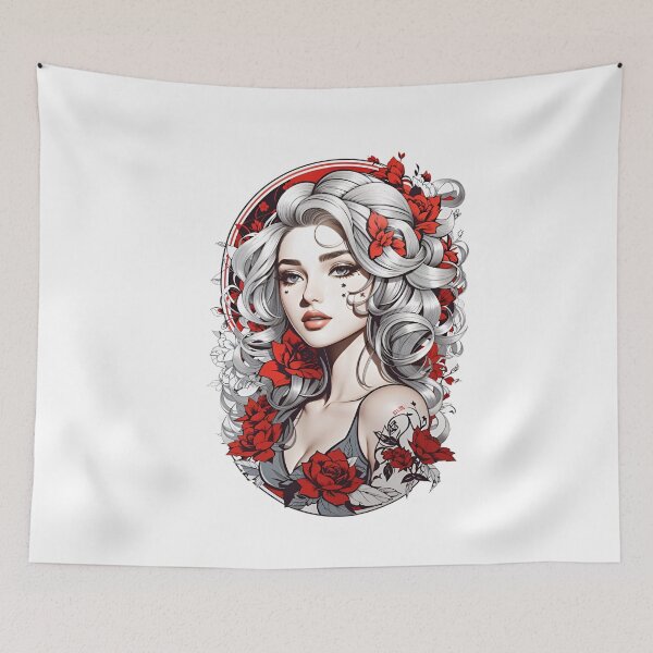 Item preview, Unique style girl 3 designed and sold by RabbitPrints.