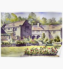 Ilam Hall, Peak District Poster