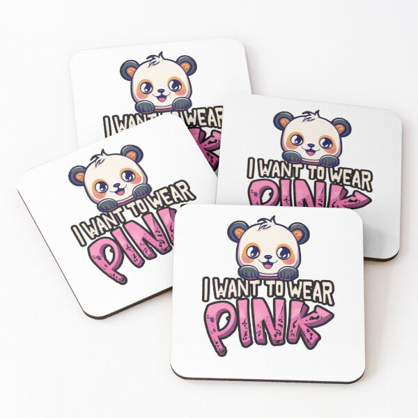 Item preview, I Want To Wear Pink designed and sold by ColorFlick.