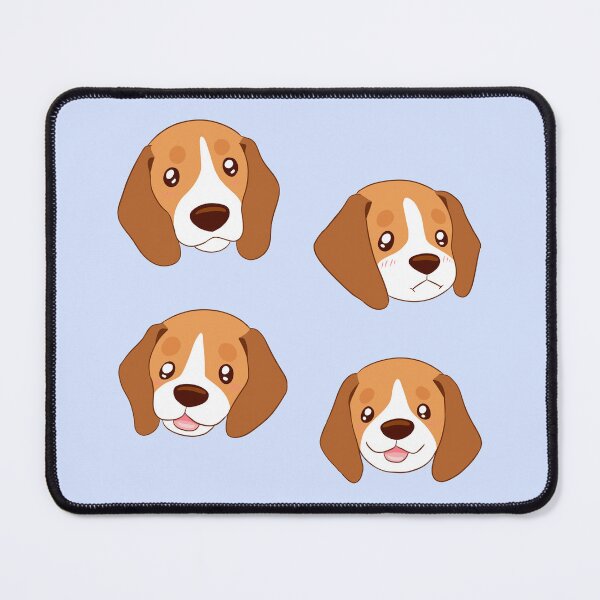 Item preview, Cute beagle dog face pack designed and sold by Yaragold.