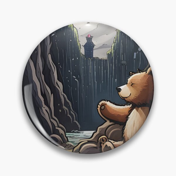 Item preview, Teddy exploring inside Fingal's cave designed and sold by Colin Bentham.