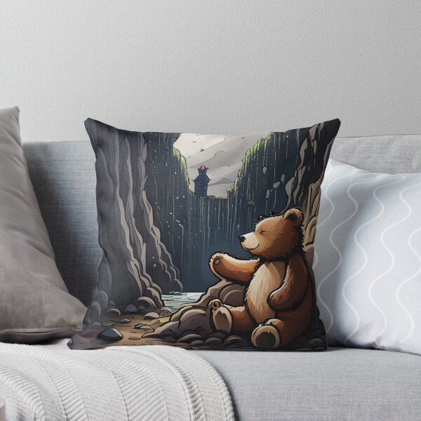 Item preview, Teddy exploring inside Fingal's cave designed and sold by Colin Bentham.