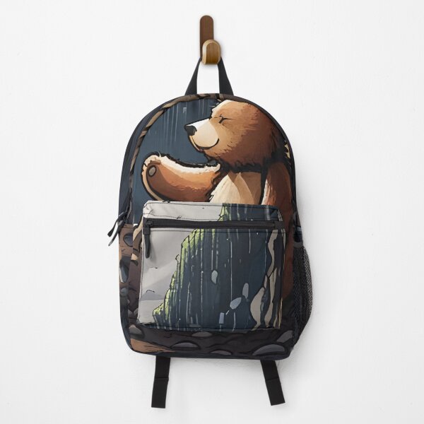 Item preview, Teddy exploring inside Fingal's cave designed and sold by Colin Bentham.