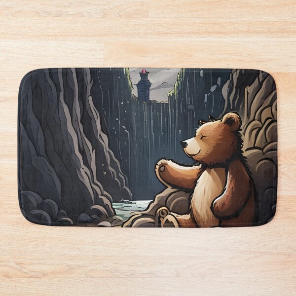Item preview, Teddy exploring inside Fingal's cave designed and sold by Colin Bentham.