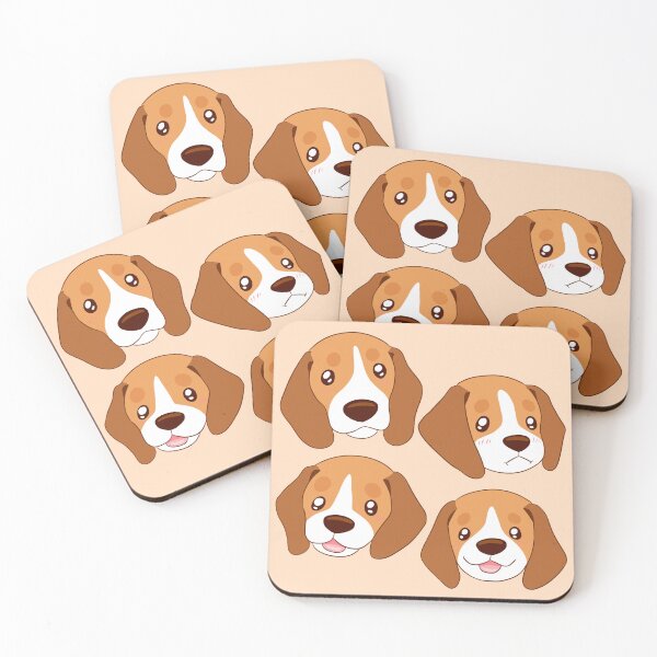 Item preview, Cute beagle dog face pattern  designed and sold by Yaragold.