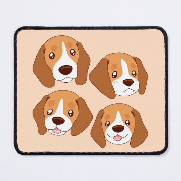Item preview, Cute beagle dog face pattern designed and sold by Yaragold.