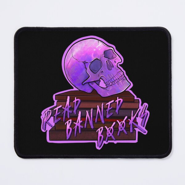 Item preview, Read Banned Books: Purple Crystal Skull designed and sold by daydreamkitten.