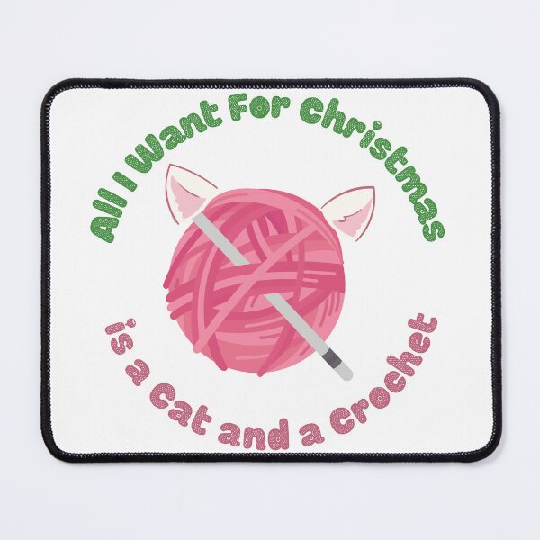 Item preview, All I want for Chrismas is a Cat and a Crochet designed and sold by Coldhand34.