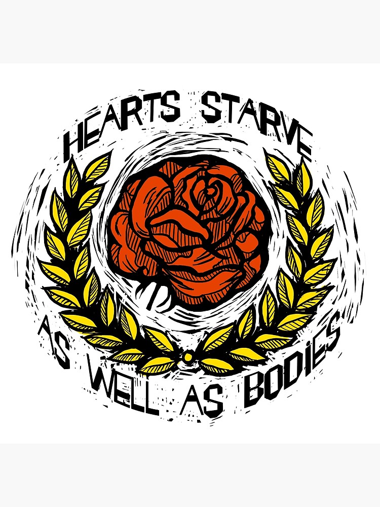 "Bread and Roses" Art Print for Sale by leebradford Redbubble