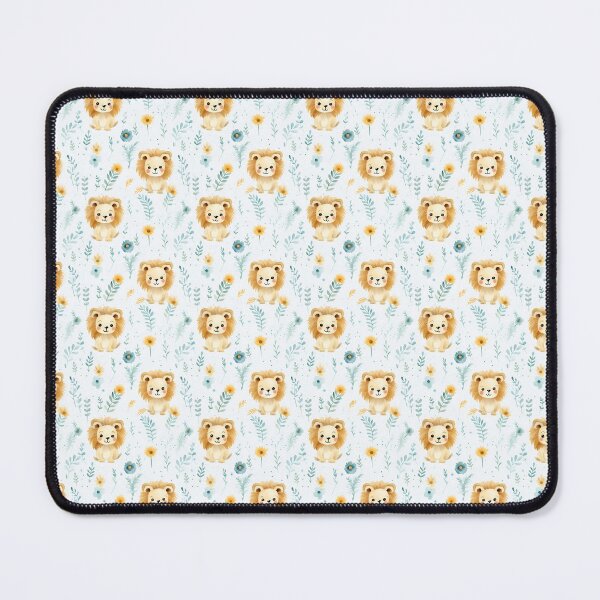 Item preview, Majestic Lion Mane: A Regal Portrait in Watercolor designed and sold by qoodesignstudio.