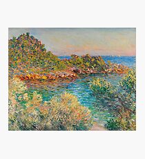 Claude Monet Landscape Near Montecarlo Photographic Print