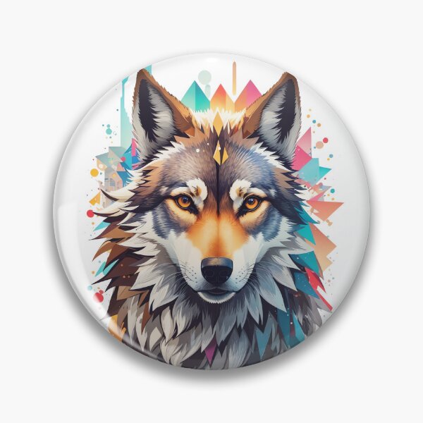 Item preview, Diamond Wolf designed and sold by TheLostOnesArt.