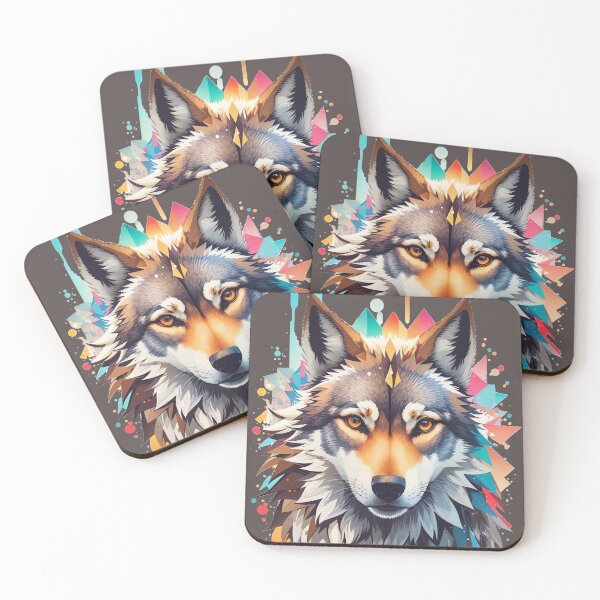Item preview, Diamond Wolf designed and sold by TheLostOnesArt.