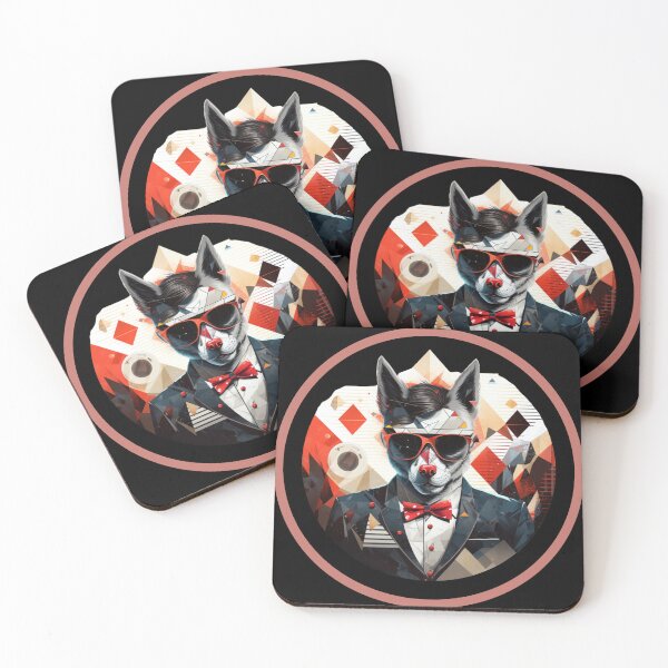 Item preview, STYLISH DOG SURREALISM 4 designed and sold by justyna-s28.