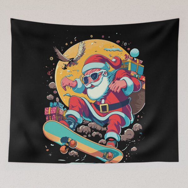 Item preview, Christmas Skateboarder designed and sold by limos.