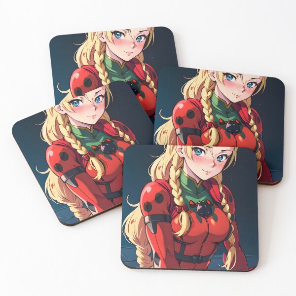 Item preview, Blond waifu wearing ladybug cosplay designed and sold by waifucosplay.