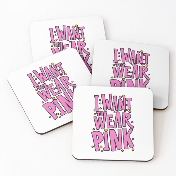 Item preview, I Want To Wear Pink designed and sold by ColorFlick.