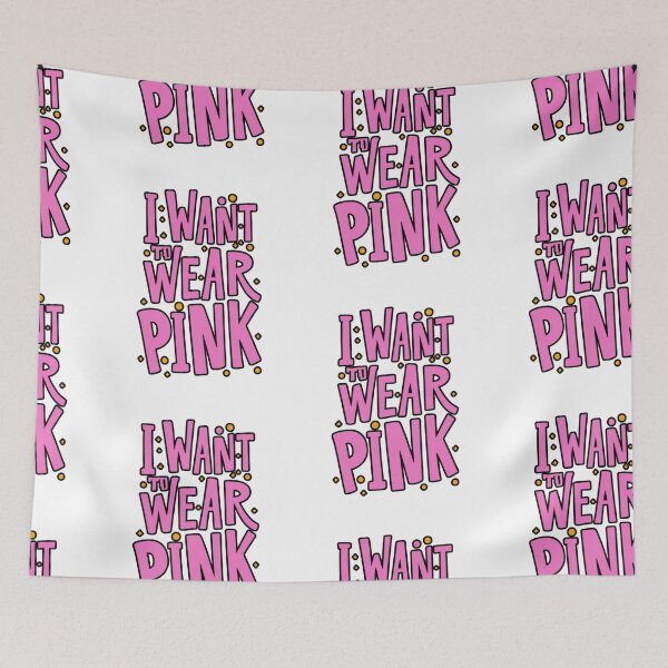 Item preview, I Want To Wear Pink designed and sold by ColorFlick.