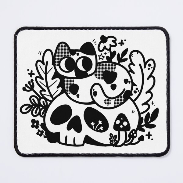 Item preview, Skull calico designed and sold by hellocloudy.